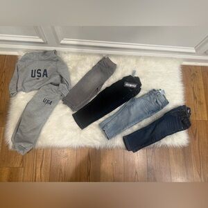 OshKosh B'gosh Kids Jeans - Black, Light Blue, Dark Blue bundle